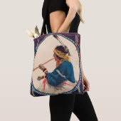 ミラー・ブラザーズ。101牧場，ワイルドウエストサーカスのポスター トートバッグ (クローズアップ)