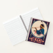 ミラー・ブラザーズ。101牧場,ワイルドウエストサーカスのポスター ノートブック (内部)