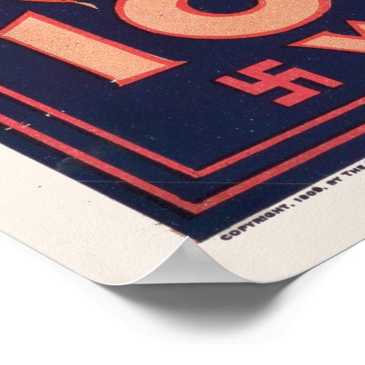 ミラー・ブラザーズ。101牧場,ワイルドウエストサーカスのポスター ポスター (角)