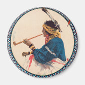 ミラー・ブラザーズ。101牧場，ワイルドウエストサーカスのポスター マグネット (正面)