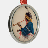 ミラー・ブラザーズ。101牧場，ワイルドウエストサーカスのポスター メタルオーナメント (右)