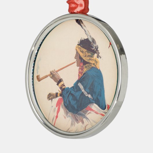 ミラー・ブラザーズ。101牧場，ワイルドウエストサーカスのポスター メタルオーナメント (左)