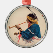 ミラー・ブラザーズ。101牧場，ワイルドウエストサーカスのポスター メタルオーナメント (正面)