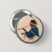 ミラー・ブラザーズ。101牧場,ワイルドウエストサーカスのポスター 缶バッジ (正面&裏面)