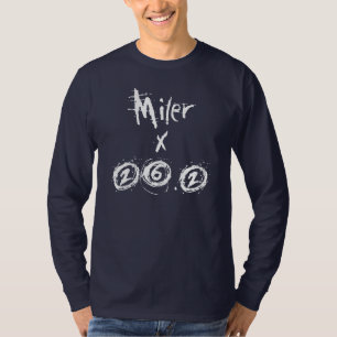ミラーx 26.2 – マラソンラおもしろいンナー tシャツ