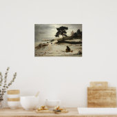 ミラ吹ア吹 – 冬の風 ポスター (キッチン)