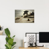 ミラ吹ア吹 – 冬の風 ポスター (ホームオフィス)