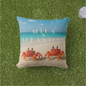 ミラ & セバスチャン - オーダーメイドのアウトドアピロー アウトドアクッション (芝生)