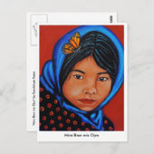 『ミラ・ビエン・ミス・オホス』 ポストカード (正面/裏面)