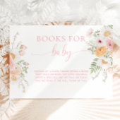 ミリエーフローラ赤ちゃんシャワー本ベビー要求 エンクロージャーカード