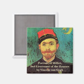 ミリエ、恋人　(by ヴィンセント・ファン・ゴッホ) マグネット (正面/裏面)