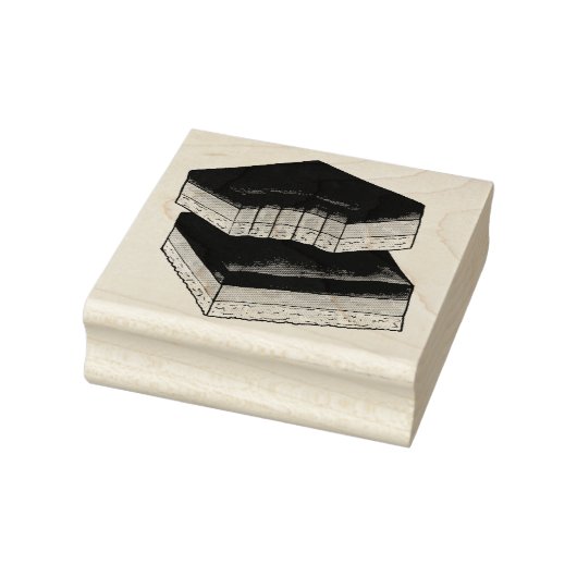 ミリオネアのショートブレッドキャラメルスクウェアUKフード ラバースタンプ (スタンプ)