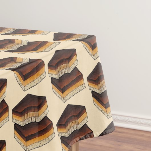 ミリオネアのショートブレッドキャラメルブリティッシュトレイベーク テーブルクロス (インサイチュ)