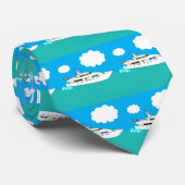 ミリオネアスタイルヨットおもしろいパターンデザイン ネクタイ (ロール)