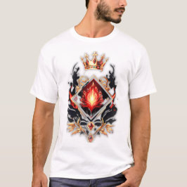 ミリオネア・マインドセット ラグジュアリーTシャツ – プレミアムレッドB Tシャツ