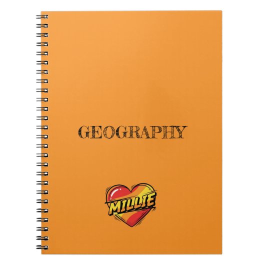 ミリオレンジ ノートブック (正面)