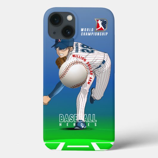 ミリオンダラーアームを持つ野球の英雄 |  Case-Mate iPhoneケース (裏面)