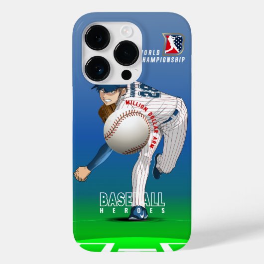 ミリオンダラーアームを持つ野球の英雄 |  Case-Mate iPhoneケース (裏面)