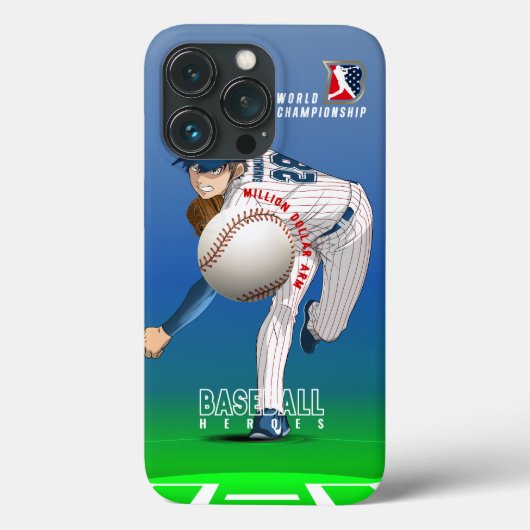 ミリオンダラーアームを持つ野球ヒーロー |  Case-Mate iPhoneケース (裏面)