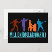 ミリオンドルカルテットオンステージ ポストカード (正面/裏面)