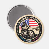 ミリオンドルハイウェイコロラドバイク マグネット (正面/裏面)