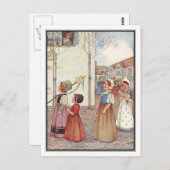 ミリセント・ソワービーによる「春」 ポストカード (正面/裏面)