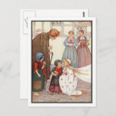 ミリセント・与えソワービーの中世女王のパン ポストカード (正面/裏面)