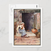 ミリセ離れント・ソヴェルビーのシンデレラ ポストカード (正面/裏面)