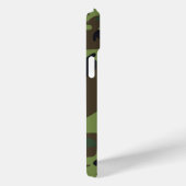 ミリタリーグリーン カモフラージュ iPhone 15 Plus Case-Mate iPhoneケース (裏面 / 右)