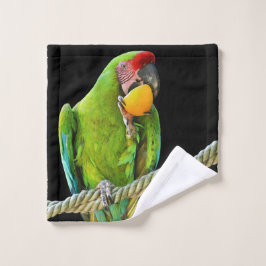ミリタリーコンゴウインコ ウォッシュタオル