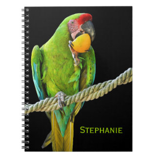 ミリタリーコンゴウインコ ノートブック