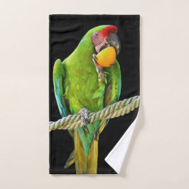 ミリタリーコンゴウインコ ハンドタオル