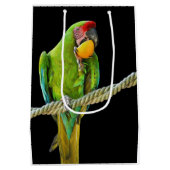 ミリタリーコンゴウインコ ミディアムペーパーバッグ (裏面)