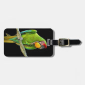ミリタリーコンゴウインコ ラゲッジタグ (正面横)