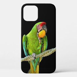 ミリタリーコンゴウインコ iPhone 12 PROケース