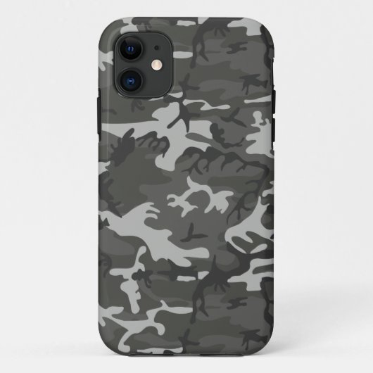 ミリタリースタイル アーバン カモフラージュ Case-Mate iPhoneケース (裏面)