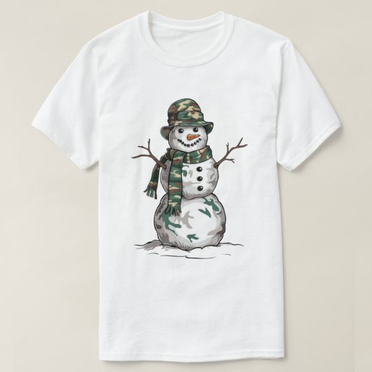 ミリタリースノーマン Tシャツ (デザイン正面)