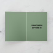 ミリタリーブーツ | 卒業パレード カード (内部)