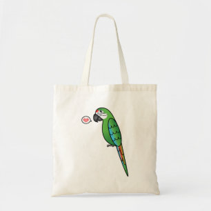 ミリタリー カラフルなオウム 鳥 ラブ トートバッグ