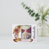 ミリナリー/ファッション/写真用名刺 名刺 (スタンド正面)