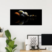 ミリヤドデルソル ポスター (ホームオフィス)