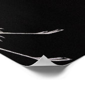 ミリヤードク飛んでいるランズオンフリソードア日本のート ポスター (角)