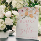 ミリリーフローラの書籍とギフトのサイン ポスター