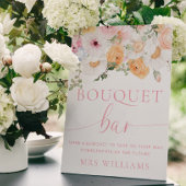 ミリーフローラブーケバー標識 ポスター