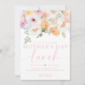 ミリーフローラマザーズデイランチ 招待状 (正面)