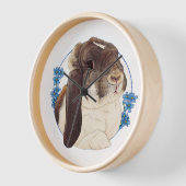 ミリーモーバニーウォールクロック 壁時計 (傾斜)