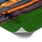 ミルを使用した湿地の風景 | Emil Node | ポスター (角)