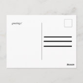 ミルウォーキーのグリーティングカード ポストカード (裏面)