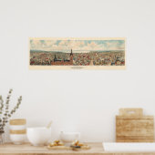 ミルウォーキーのパノラマビュー ポスター (キッチン)