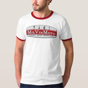 ミルウォーキーのヴィンテージのモーターサイクリストのロゴ Tシャツ